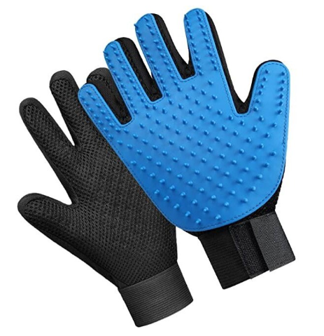 Manusa pentru ingrijirea si curatarea parului animalelor de companie, ADM, Blue glove [2]