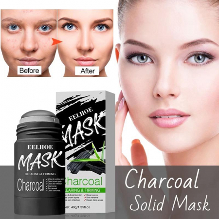 Masca faciala cu carbune, ADM, stick, actiune matifianta, efect de purifiere, hidratanta, 40g [4]