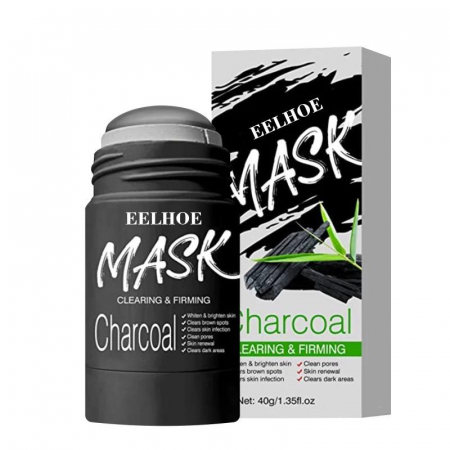 Masca faciala cu carbune, ADM, stick, actiune matifianta, efect de purifiere, hidratanta, 40g [1]
