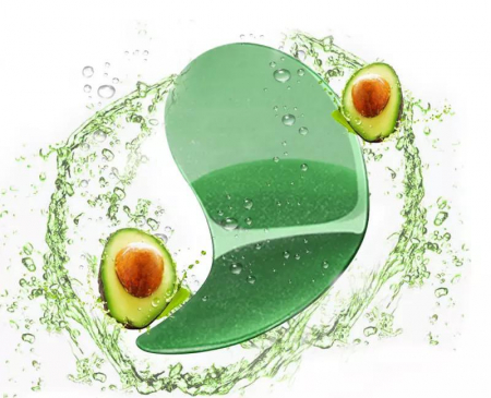 Masca hydrogel pentru ochi, ADM, cu extract de avocado, anticearcane, 60 grame [4]