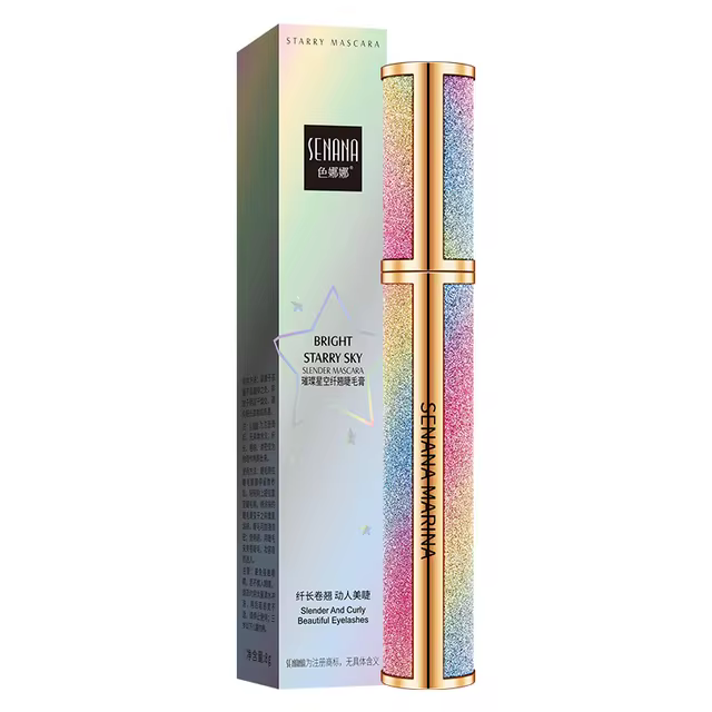 Cosmetice & Produse ingrijire personala - Mascara 4D pentru extensia genelor, rezistent la apa, GMO, Beautiful Eyelashes