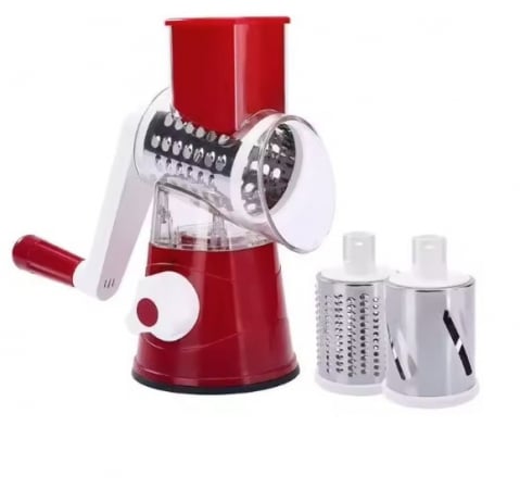 Articole pentru Bucatarie & Servire - Mașină de Răzuit și Feliere EVNC - Chopper Machine, Include 3 Accesorii de Feliere Diferite