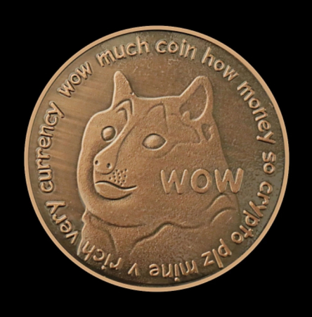 Moneda crypto pentru colectionari, GMO, Dogecoin DOGE [3]