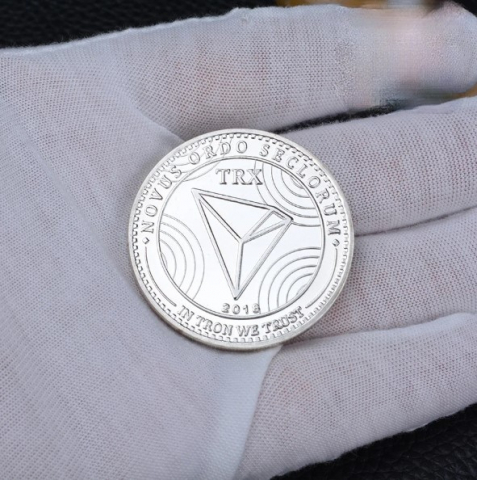 Moneda crypto pentru colectionari, GMO, Tron TRX [5]