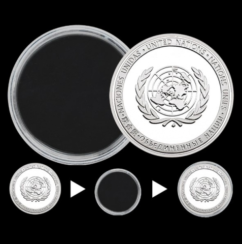Moneda pentru colectionari, GMO, United Nations Peace [2]