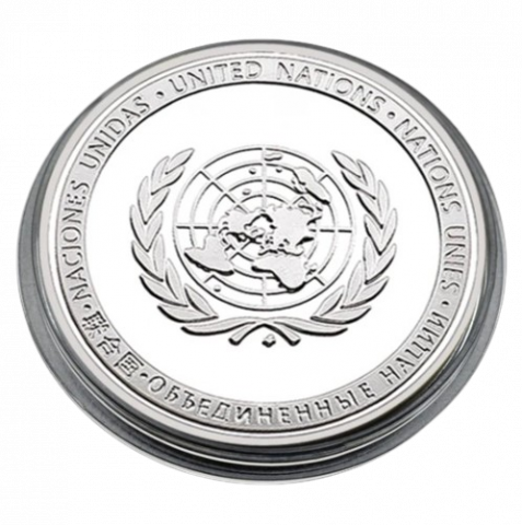Monede pentru colectionari - Moneda pentru colectionari, GMO, United Nations Peace
