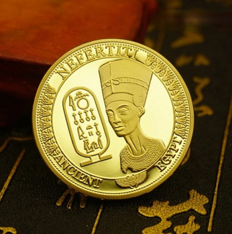 Moneda pentru colectionari, GMO, Egypt Gods, Nefertiti [4]