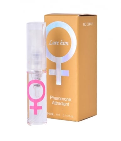 Parfum atractant cu feromoni, GMO, Lure Him, folosit de femei, 4ml [0]