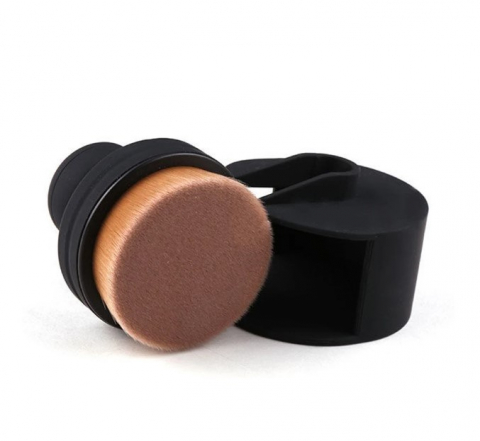 Cosmetice & Produse ingrijire personala - Pensulă pentru aplicarea fondului de ten EVNC Kabuki Foundation cu suport