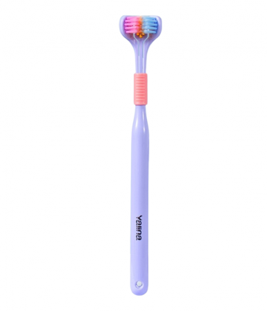 Periute dinti - Periuta de dinti cu cap triplu, EVNC, Three Sided Soft Hair, curatare 3d