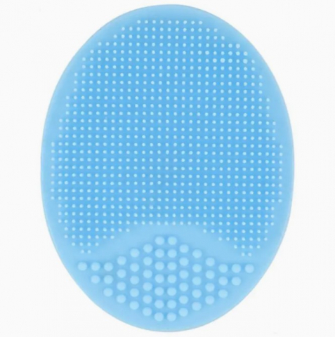Pernuță din Silicon pentru Exfoliere și Curățare Piele – Face Scrubber, Verde [7]