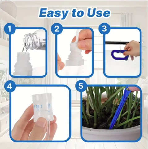 Picurator Automat pentru Plante EVNC - Plant Watering Bag, 5.2L cu 4 Picuratoare [2]
