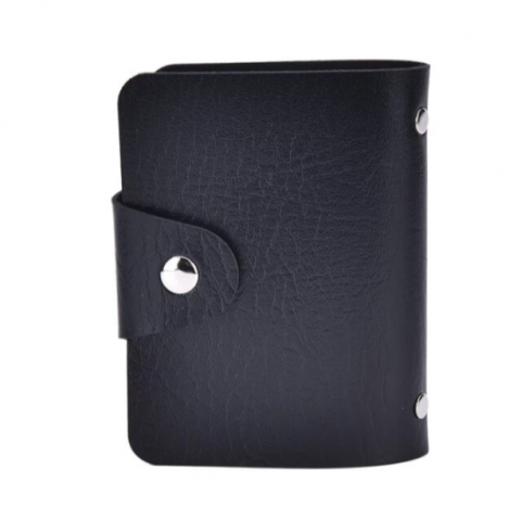 Portcard Organizator Slim, CRM, Unisex, Compact si Elegant, Negru [1]