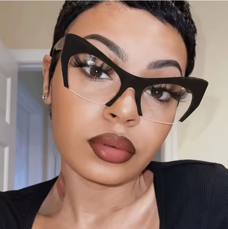Rama de Ochelari EVNC - Half Frame Cat Eye [3]