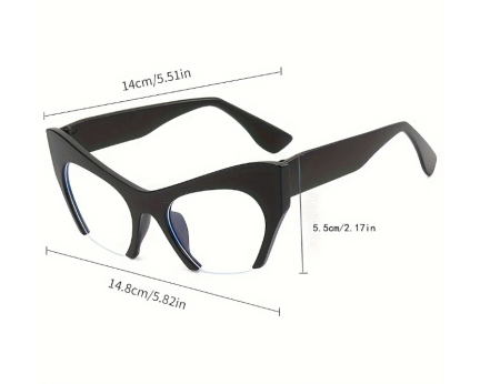 Rama de Ochelari EVNC - Half Frame Cat Eye [2]