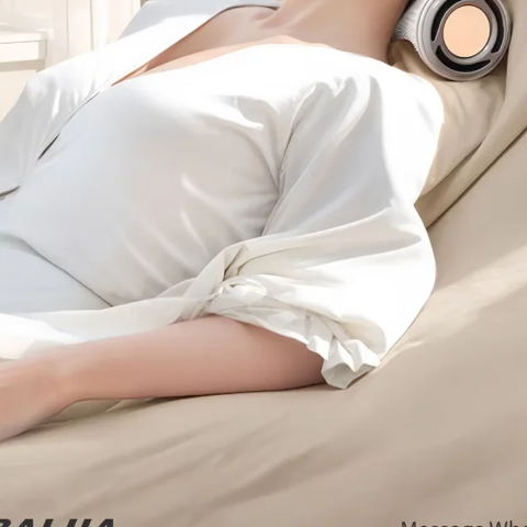 Rola masaj multifunctionala, CRM, pentru picioare si spate, reflexoterapie manuala, portabila, gri [4]