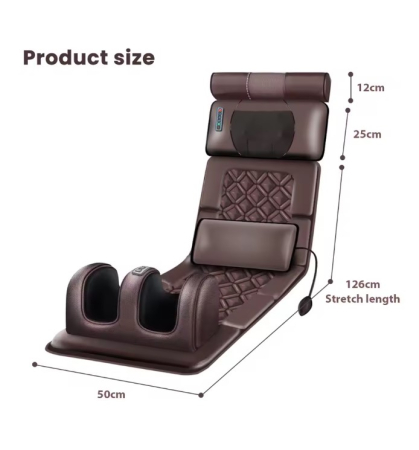 Saltea Electrică cu Masaj și Încălzire EVNC - ThermoVibe Massage Mattress [4]