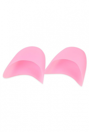 Articole Sanatate & Wellness - Set de 2 protectii din silicon pentru poante de balet si incaltaminte, EVNC, Dance Ballet, roz, marime universala