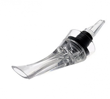 Articole pentru Bucatarie & Servire - Dispozitiv de aerare pentru vin, Finewine 2, aerator profesional cu baza stabila si dop anti-picurare