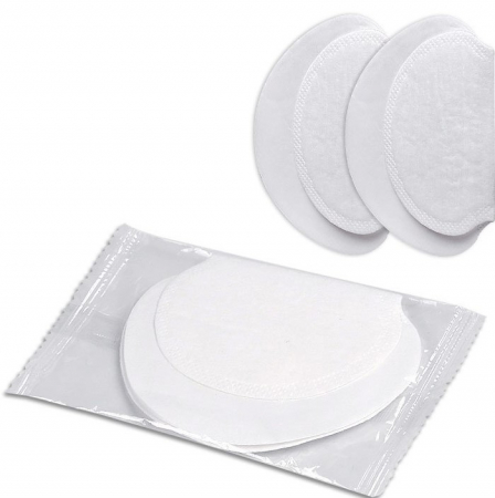 Set 4 absorbante reutilizabile antitranspiratie pentru axila, EVNC, Cotton Pads, unisex [2]