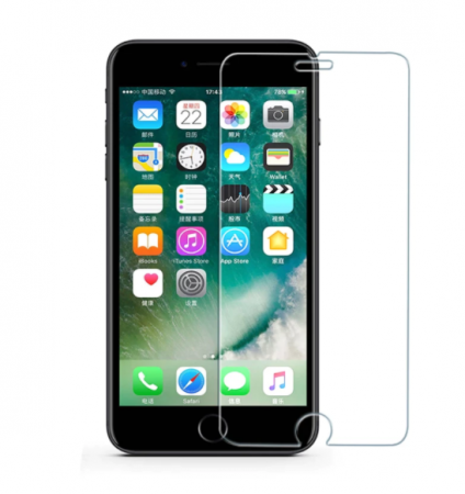 Folie de protectie tempered glass IPhone X, 5D, cu tratament AntiShock, oleofoba si hidrofoba, 0.3 mm grosime [1]