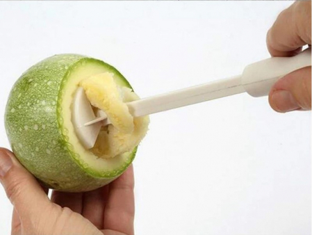 Dispozitiv spiralat pentru legume si fructe, EVNC, Vege Drill, 4 accesorii [3]