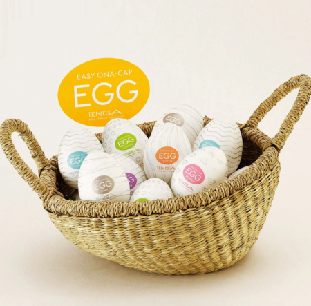 Prezervativ stimulator, GMO, Tenga Egg Misty Wavy [4]