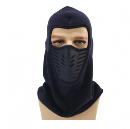 Cagula Full Face termica, cu filtru protectie antivant, Navy [3]