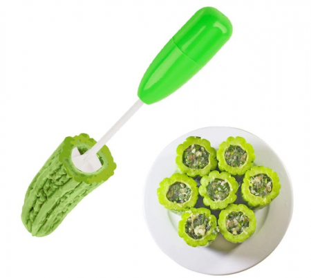 Dispozitiv spiralat pentru legume si fructe, EVNC, Vege Drill, 4 accesorii [5]