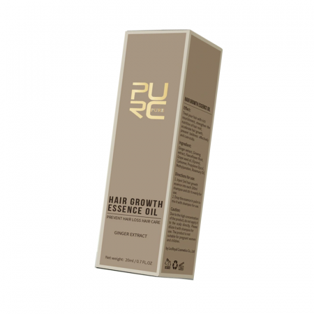 Cosmetice & Produse ingrijire personala - Tratament calvitie cu extract de ghimbir, GMO, PureC, 20ml