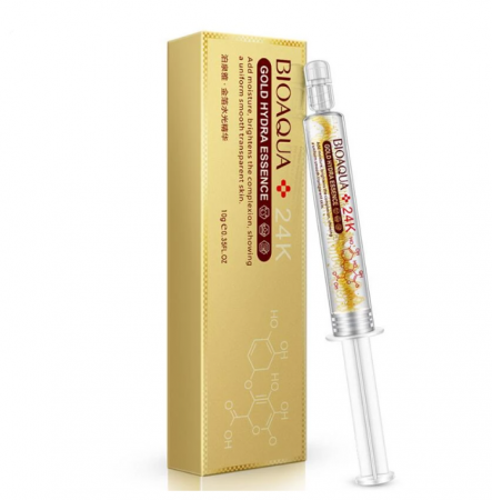 Serumul BIOAQUA cu 24k Gold Foil Water Light Needle - hidratare si intinerire a tenului [0]
