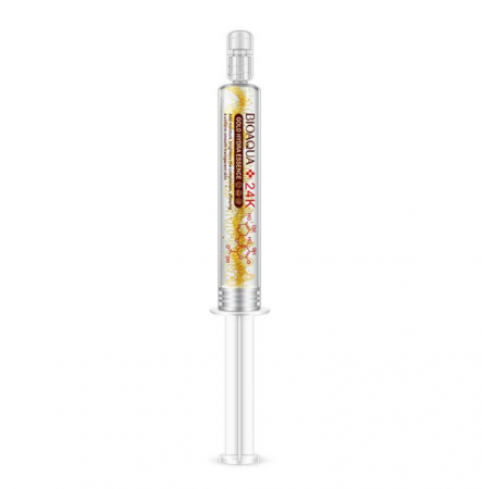 Serumul BIOAQUA cu 24k Gold Foil Water Light Needle - hidratare si intinerire a tenului [1]