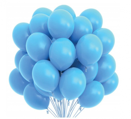 Decoratiuni - Set 10 baloane pentru petrecere, EVNC, Gender Reveal Party