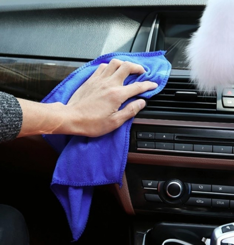 Set 10 prosoape pentru masina, EVNC, Microfiber Towels, diverse suprafete [1]