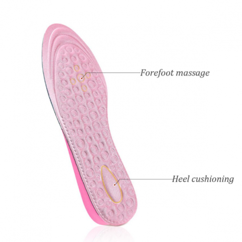 Set 2 branturi pentru inaltare si confort - 2.5 cm, CRM, suport arc plantar si talpa, pt. marimile 36-38, unisex [3]