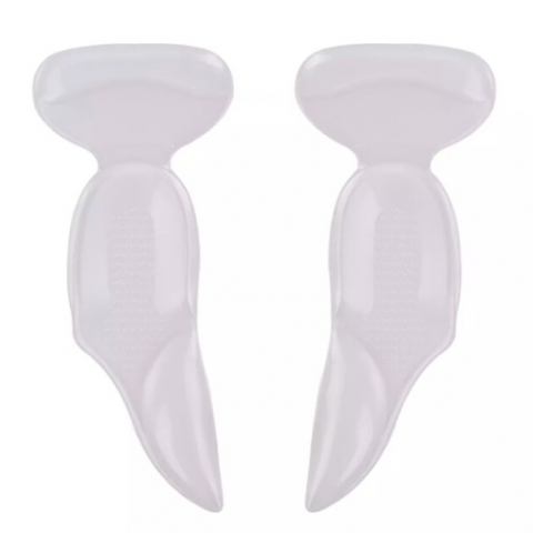 Set 2 branturi pentru talpa, suport interior de incaltaminte, CRM, cu calcai, marime universala, transparent
