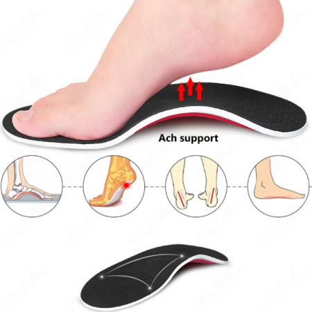 Set 2 Branturi Suport Arc Picior Plat, CRM, Amortizare și Confort, Unisex, 35-39 nr [6]