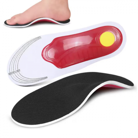 Set 2 Branturi Suport Arc Picior Plat, CRM, Amortizare și Confort, Unisex, 40-46 nr.