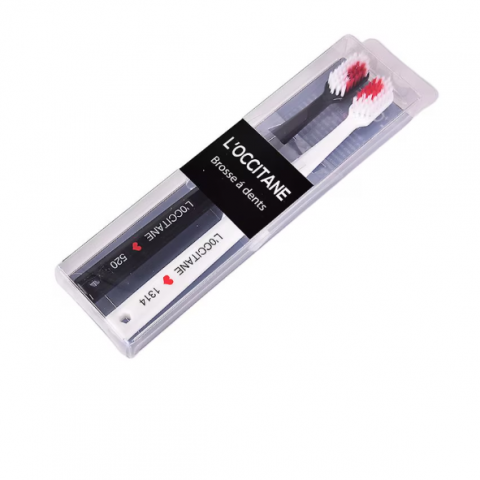 Set 2 Periute pentru dinti, CRM, Love/Couple, alb/negru [4]