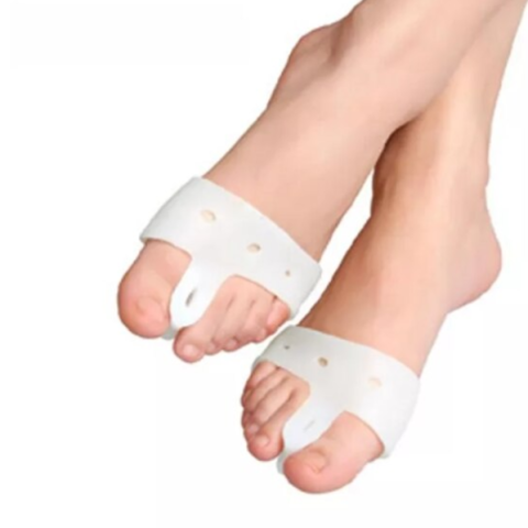 Ingrijire personala - Set 2 protectii monturi si separator deget mare, CRM, silicon moale, respirabil, elastic, unisex, marime universala