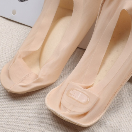 Set 2 suporturi pentru talpa piciorului, tip soseta, CRM, bej – marime 36-38 [4]