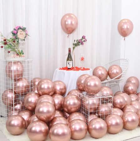 Set 20 de baloane,EVNC, Party Decor, nuanta rose gold [1]