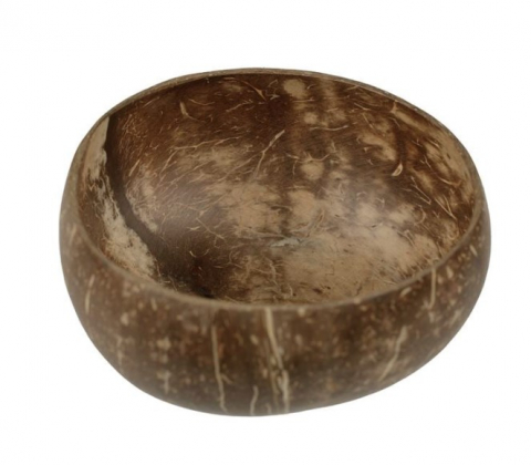 Articole pentru Bucatarie & Servire - Set 3 Boluri din Nucă de Cocoș EVNC - TropicMorning Coconut Bowl, 14 cm