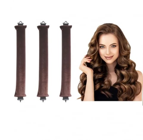 Set 3 ondulatoare pentru păr EVNC – Lazy Hair Curlers | Fără căldură