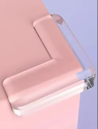 Articole pentru Bucatarie & Servire - Set 4 Protecții pentru Colțuri EVNC - BabySafe Corner Guards, din Silicon