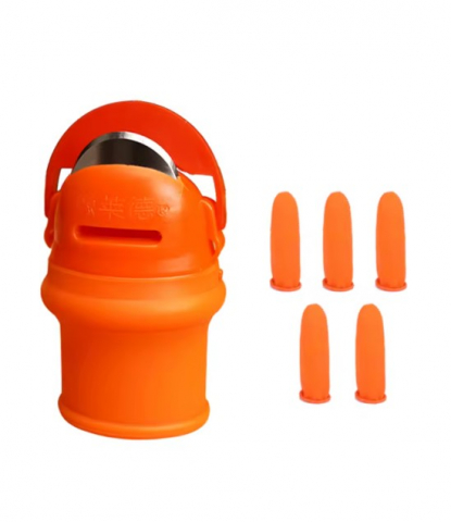 Articole pentru Bucatarie & Servire - Set 5 Protecții din Silicon pentru Degete EVNC - Knife Finger Protector