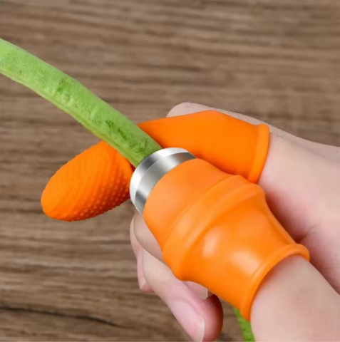Set 5 Protecții din Silicon pentru Degete EVNC - Knife Finger Protector [2]