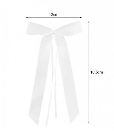 Set 50 de fundite decoratiuni pentru nunta, EVNC, White Wedding, potrivite pentru masini, scaune sau pahare [3]
