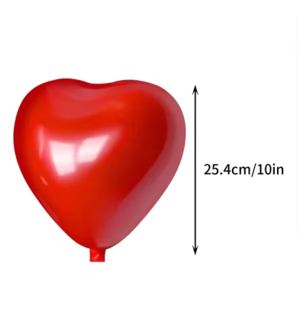 Set Baloane Valentine's Day EVNC - 10 Bucăți [1]