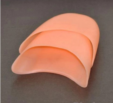 Set de 2 protectii din silicon pentru poante de balet si incaltaminte, EVNC, Dance Ballet, roz, marime universala [2]